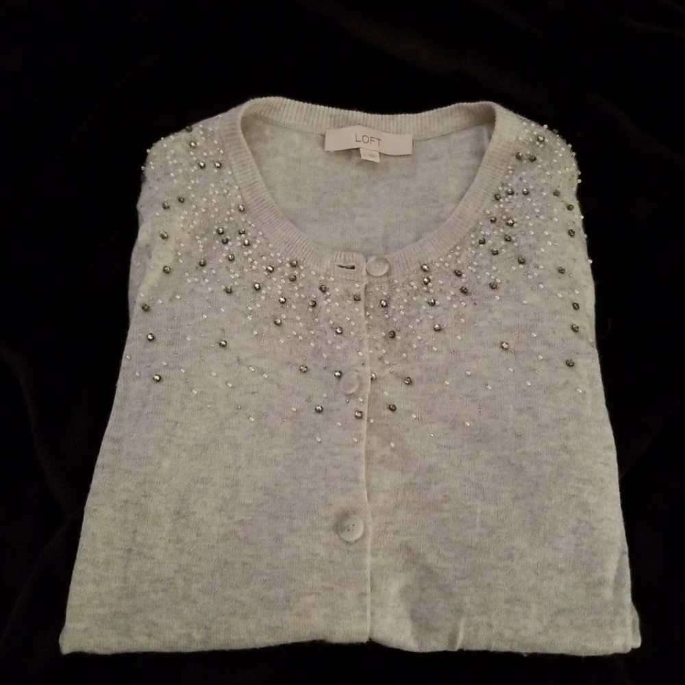 Loft Embellished Cardigan